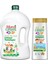 2'li Set-Mom's Green Organik Çocuk Çamaşır Temizleyici 1500 ml ( 40 Yıkama )ve Çocuk Şampuanı 400 ml 1