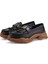 Nitefox Loafer Blk x Palomo Kadın Siyah Loafer 38844101 1