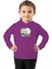 Çocuk Sweatshirt Hoodie 3 Iplik Nakış Kalın Pamuklu Kapüşonlu 1