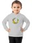Çocuk Sweatshirt Hoodie 3 Iplik Nakış Kalın Pamuklu Kapüşonlu 1