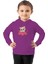 Çocuk Sweatshirt Hoodie 3 Iplik Nakış Kalın Pamuklu Kapüşonlu 1