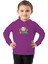 Çocuk Sweatshirt Hoodie 3 Iplik Nakış Kalın Pamuklu Kapüşonlu 1