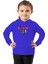 Çocuk Sweatshirt Hoodie 3 Iplik Nakış Kalın Pamuklu Kapüşonlu 1