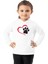 Çocuk Sweatshirt Hoodie 3 Iplik Nakış Kalın Pamuklu Kapüşonlu 1