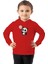Çocuk Sweatshirt Hoodie 3 Iplik Nakış Kalın Pamuklu Kapüşonlu 1