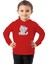 Çocuk Sweatshirt Hoodie 3 Iplik Nakış Kalın Pamuklu Kapüşonlu 1