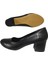 Shoes Kadın Siyah Büyük Bedentopuklu Abiye Ayakkabı 4