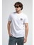ECKO UNLTD Corınth Beyaz Bisiklet Yaka Baskılı Standard Fit Erkek Tshirt 4