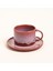 Fonte Stoneware Çay Seti 160 ml Fuşya 1