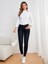 Kadın Yüksek Bel Dar Paça Süper Skinny Fit Esnek Bilek Boy Denim Jean Kot Pantolon C596 1