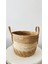 Dekoratif Hasır Saksı 30*34 Cm-Ofis Salon Bitkileri Için Saksı 2