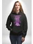 Siber Sokak Stili Erkek Kadın Siyah Dijital Baskılı Kapüşonlu Sweatshirt Hoodie 1
