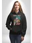 Sakin Ol Tüm Sorunlar Çözüldü Dondurma Ile Erkek Kadın Siyah Dijital Baskılı Kapüşonlu Sweatshirt Hoodie 3