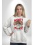 Uyan ve Para Kazanmaya Başla Sokak Style Erkek Kadın Beyaz Dijital Baskılı Kapüşonlu Sweatshirt Hoodie 1
