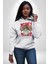 Uyan ve Para Kazanmaya Başla Sokak Style Erkek Kadın Beyaz Dijital Baskılı Kapüşonlu Sweatshirt Hoodie 2