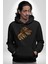 Öfkeli Ayı Pençesi - Güç ve Yırtıcılık Teması Erkek Kadın Siyah Dijital Baskılı Kapüşonlu Sweatshirt Hoodie 5