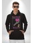 Kalp Kırıklığı Aşkın Ne Kadar?para Konuşalım? Erkek Kadın Siyah Dijital Baskılı Kapüşonlu Sweatshirt Hoodie 5