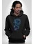 Çin Sitili Ejderha Bereket Tanrısı Erkek Kadın Siyah Dijital Baskılı Kapüşonlu Sweatshirt Hoodie 2
