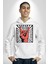 Rock On El Işareti Metal Horns Sembolü Erkek Kadın Beyaz Dijital Baskılı Kapüşonlu Sweatshirt Hoodie 5