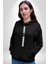 Başarı Motivasyon Dik Tasarım Erkek Kadın Siyah Dijital Baskılı Kapüşonlu Sweatshirt Hoodie 4