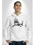 Dövme Shark Okyanus Köpekbalığı Erkek Kadın Beyaz Dijital Baskılı Kapüşonlu Sweatshirt Hoodie 1