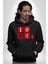 10 Yıl Anma Sembolü Erkek Kadın Siyah Dijital Baskılı Kapüşonlu Sweatshirt Hoodie 2