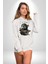 Aziz Sokak Sitili Özel Sözler Erkek Kadın Beyaz Dijital Baskılı Kapüşonlu Sweatshirt Hoodie 3