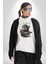 Aziz Sokak Sitili Özel Sözler Erkek Kadın Beyaz Dijital Baskılı Kapüşonlu Sweatshirt Hoodie 4