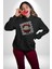 Dudak Dolar Açgözlülük Simgesi Erkek Kadın Siyah Dijital Baskılı Kapüşonlu Sweatshirt Hoodie 5
