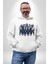 Korku Sineması Korku Kahramanları Haydut Hayatı Erkek Kadın Beyaz Dijital Baskılı Kapüşonlu Sweatshirt Hoodie 2