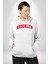 Brooklyn Kırmızı Erkek Kadın Beyaz Dijital Baskılı Kapüşonlu Sweatshirt Hoodie 4