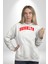 Brooklyn Kırmızı Erkek Kadın Beyaz Dijital Baskılı Kapüşonlu Sweatshirt Hoodie 5