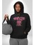 Öfkeli Voodoo Tavşan Xox Erkek Kadın Siyah Dijital Baskılı Kapüşonlu Sweatshirt Hoodie 5