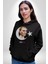 Ay Yıldız Atatürk 10 Kasım Sonsuza Kadar Erkek Kadın Siyah Dijital Baskılı Kapüşonlu Sweatshirt Hoodie 4