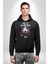 Farklı Olmak Zorundayım Erkek Kadın Siyah Dijital Baskılı Kapüşonlu Sweatshirt Hoodie 5
