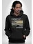 Okyanusun Sesi Erkek Kadın Siyah Dijital Baskılı Kapüşonlu Sweatshirt Hoodie 3