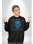 Sokak Sitili Kurukafa Erkek Kadın Siyah Dijital Baskılı Kapüşonlu Sweatshirt Hoodie 2