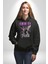 Sokak Stili Katil Aşk Meleği Erkek Kadın Siyah Dijital Baskılı Kapüşonlu Sweatshirt Hoodie 3