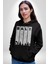 Bali Endonezya Erkek Kadın Siyah Dijital Baskılı Kapüşonlu Sweatshirt Hoodie 4