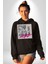 Sokak Kültürü Erkek Kadın Siyah Dijital Baskılı Kapüşonlu Sweatshirt Hoodie 5