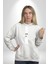 Vazgeçme Erkek Kadın Beyaz Dijital Baskılı Kapüşonlu Sweatshirt Hoodie 1