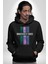 Ne Gerekiyorsa Onu Yap Renk Kartelası Erkek Kadın Siyah Dijital Baskılı Kapüşonlu Sweatshirt Hoodie 4