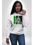 Sokak Sitili Heykel Kadın Savaşcı Erkek Kadın Beyaz Dijital Baskılı Kapüşonlu Sweatshirt Hoodie 3