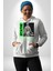Sokak Sitili Heykel Kadın Savaşcı Erkek Kadın Beyaz Dijital Baskılı Kapüşonlu Sweatshirt Hoodie 4
