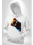 Cool Tedy Renkli Ayıcık Gözlük Erkek Kadın Beyaz Dijital Baskılı Kapüşonlu Sweatshirt Hoodie 4