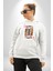 King Of Hearts Klasik Iskambil Kartı Grafiği Erkek Kadın Beyaz Dijital Baskılı Kapüşonlu Sweatshirt Hoodie 5