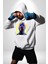 Eriyen Boya Gibi Insanlık Erkek Kadın Beyaz Dijital Baskılı Kapüşonlu Sweatshirt Hoodie 1