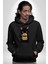 Nope Kedi Mizahi Kahve Tasarımı Erkek Kadın Siyah Dijital Baskılı Kapüşonlu Sweatshirt Hoodie 3