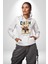 Nakit Dolar Kralı Ayıcık Sokak Stili Erkek Kadın Beyaz Dijital Baskılı Kapüşonlu Sweatshirt Hoodie 4