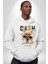 Nakit Dolar Kralı Ayıcık Sokak Stili Erkek Kadın Beyaz Dijital Baskılı Kapüşonlu Sweatshirt Hoodie 5